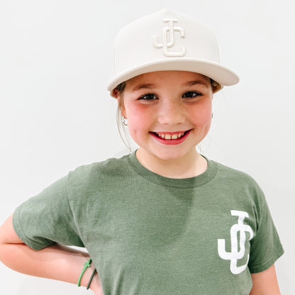 Kid wearing a hat