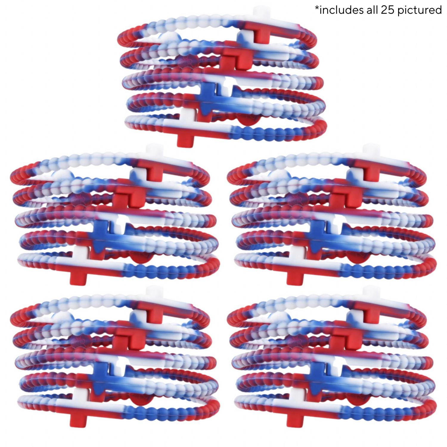 Jesus Bracelets - 25 Packs