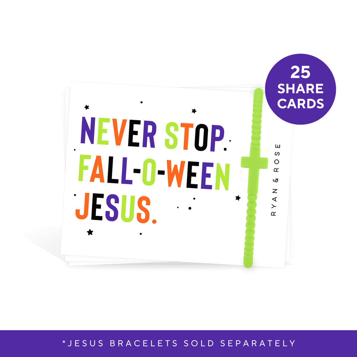 Fall-o-Ween Shareable Jesus Cards
