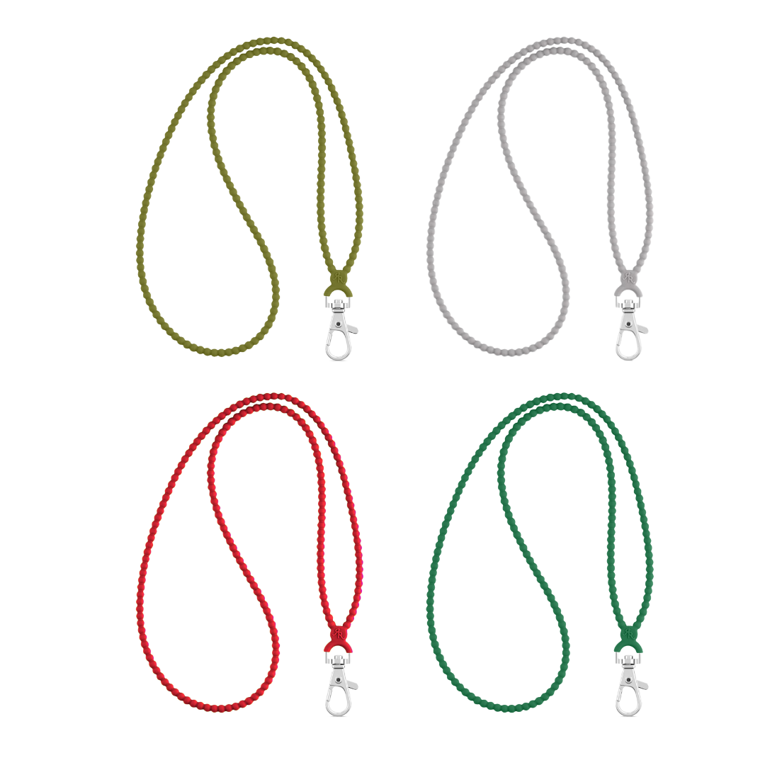 Cutie Lanyard Kids Silicone 4 Pack