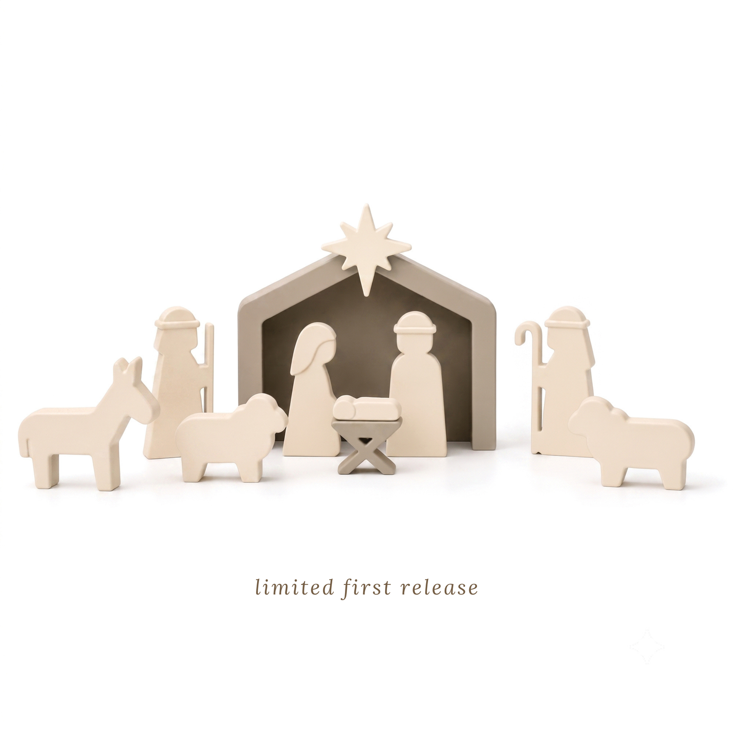 Silicone Nativity Playset