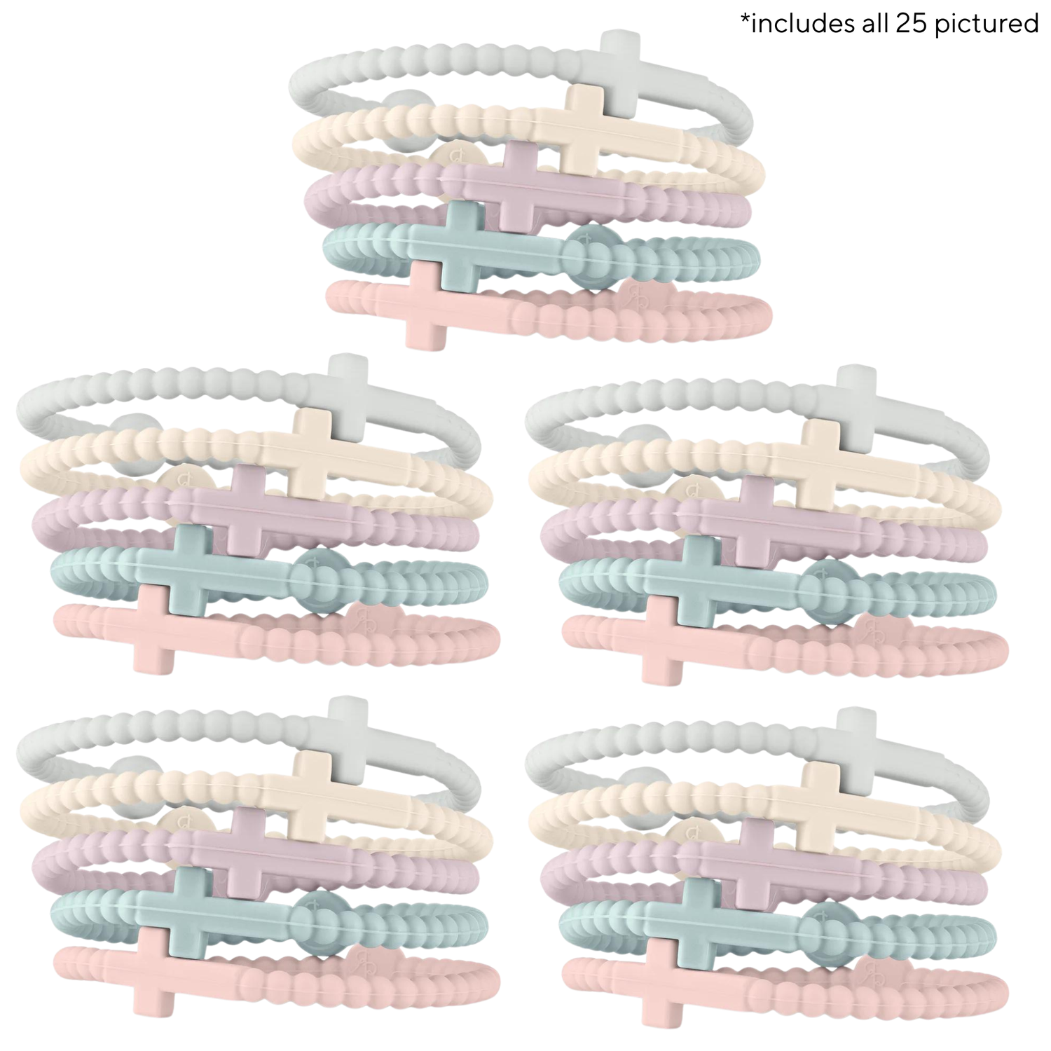 Jesus Bracelets - 25 Packs