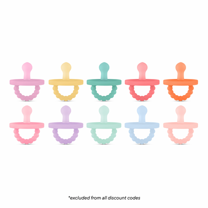 Cutie PAT Bulb (0-6m) Pacifier Value 10 Packs