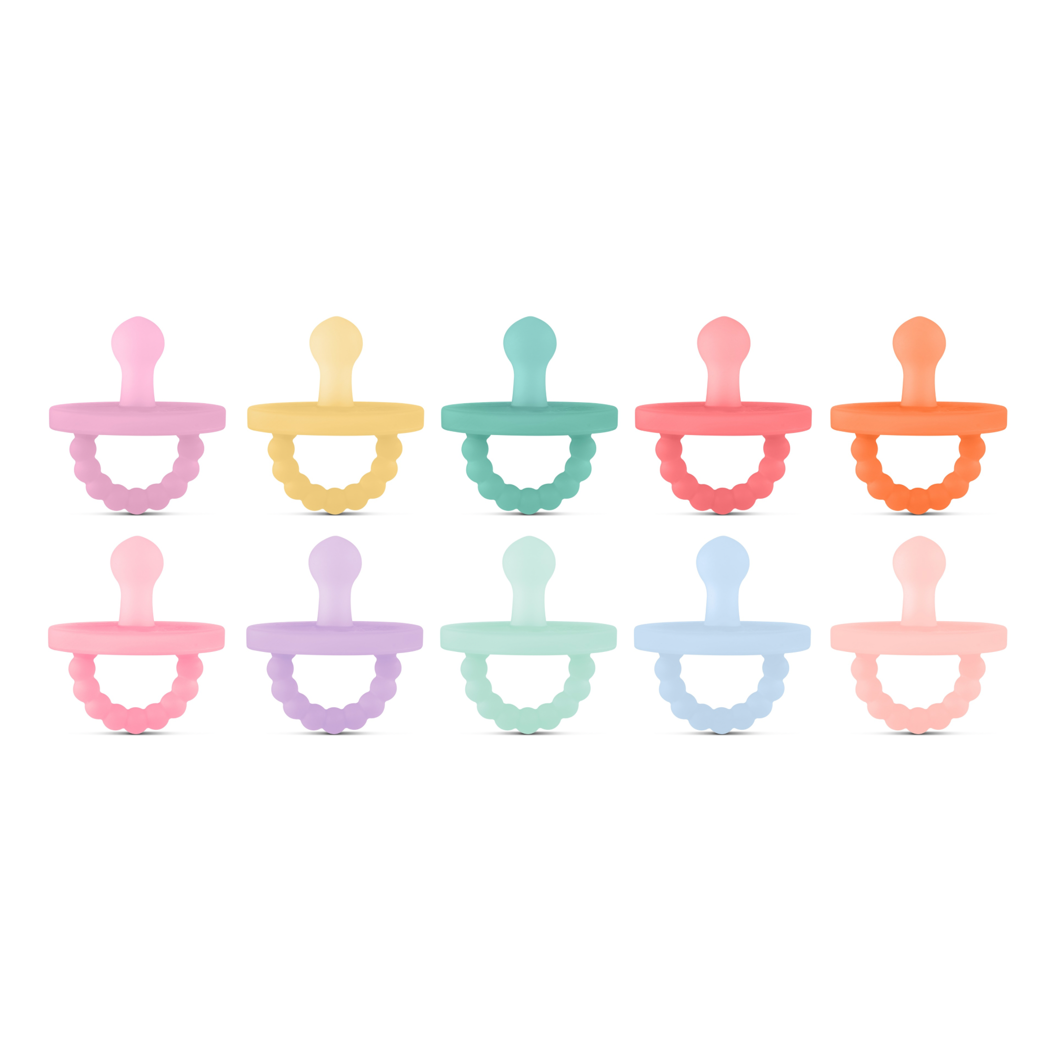 Cutie PAT Bulb (0-6m) Pacifier Value 10 Packs