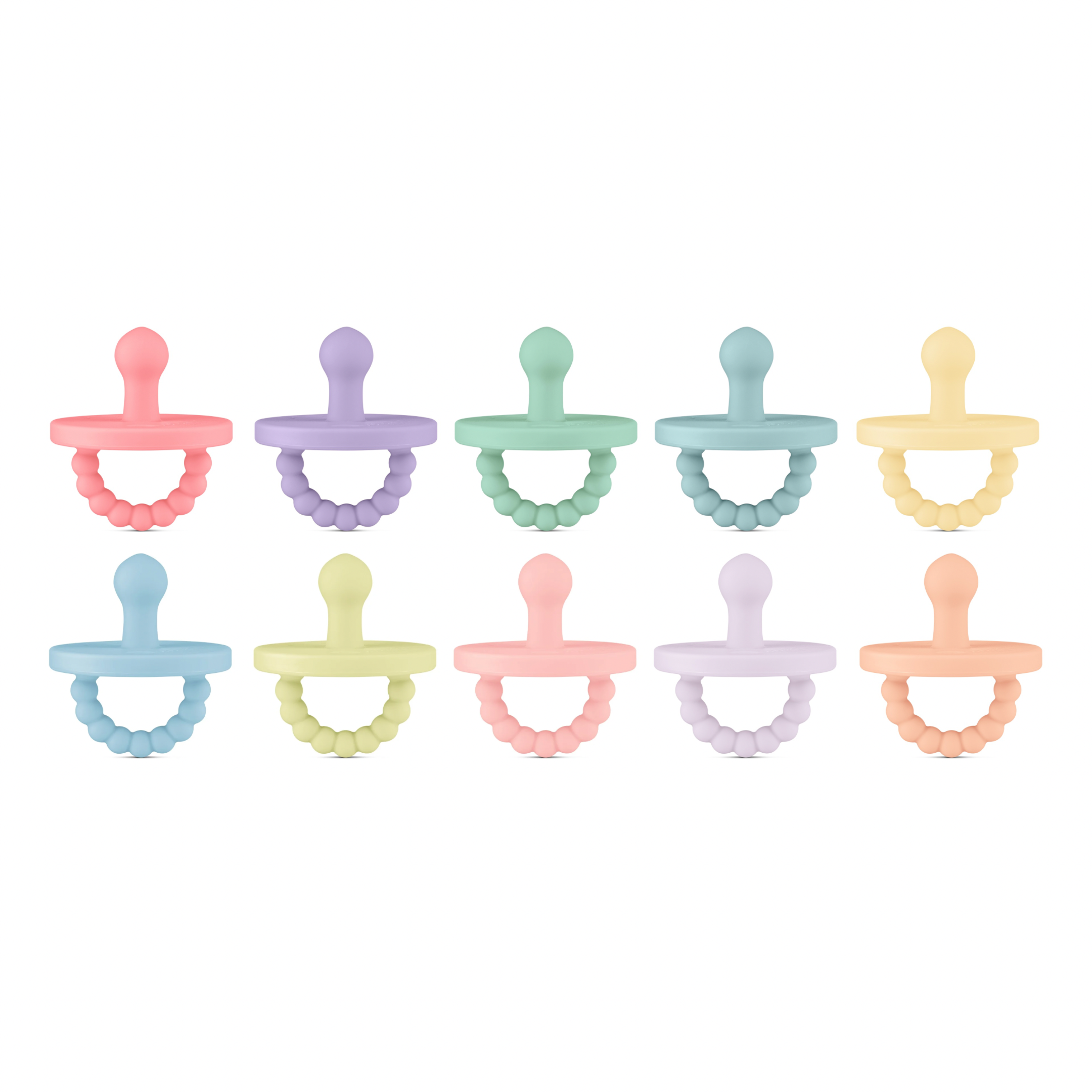 Cutie PAT Bulb (0-6m) Pacifier Value 10 Packs