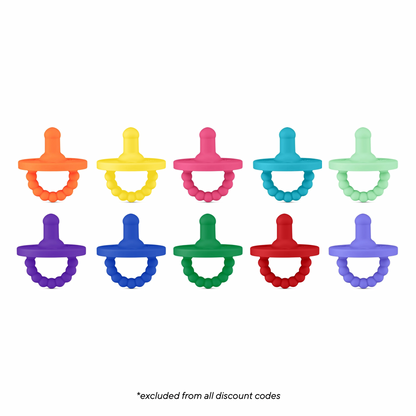 Cutie PAT Round (0-6m) Pacifier Value 10 Packs