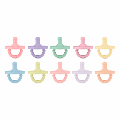Cutie PAT Round (0-6m) Pacifier Value 10 Packs