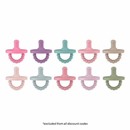 Cutie PAT Round (0m+) Pacifier Value 10 Packs