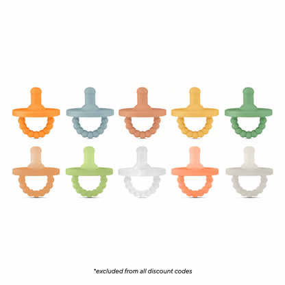 Cutie PAT Round (0m+) Pacifier Value 10 Packs