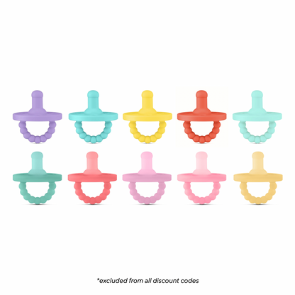 Cutie PAT Round (0m+) Pacifier Value 10 Packs