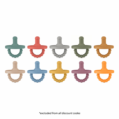 Cutie PAT Round (0m+) Pacifier Value 10 Packs