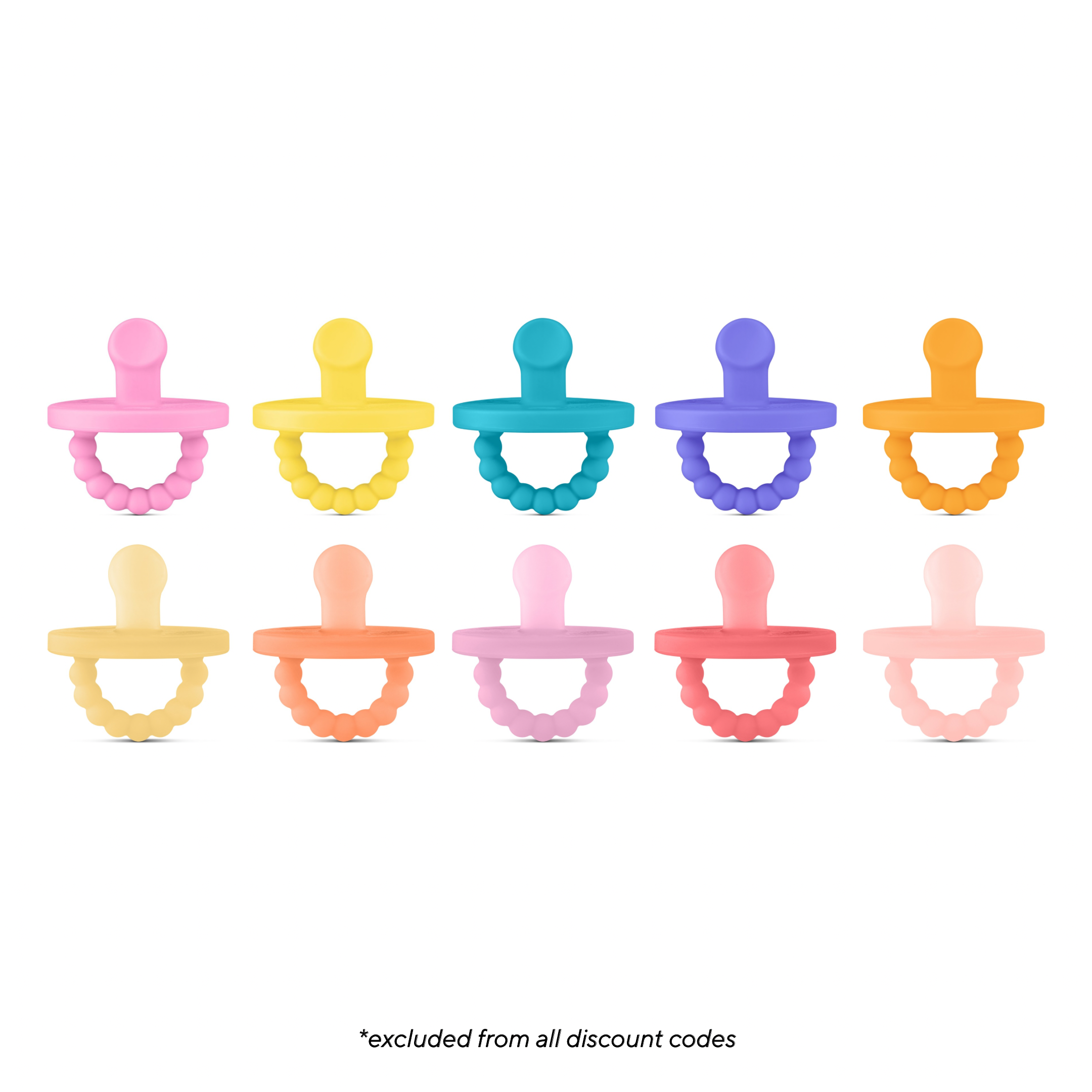 Cutie PAT Slant (0-6m) Pacifier Value 10 Packs