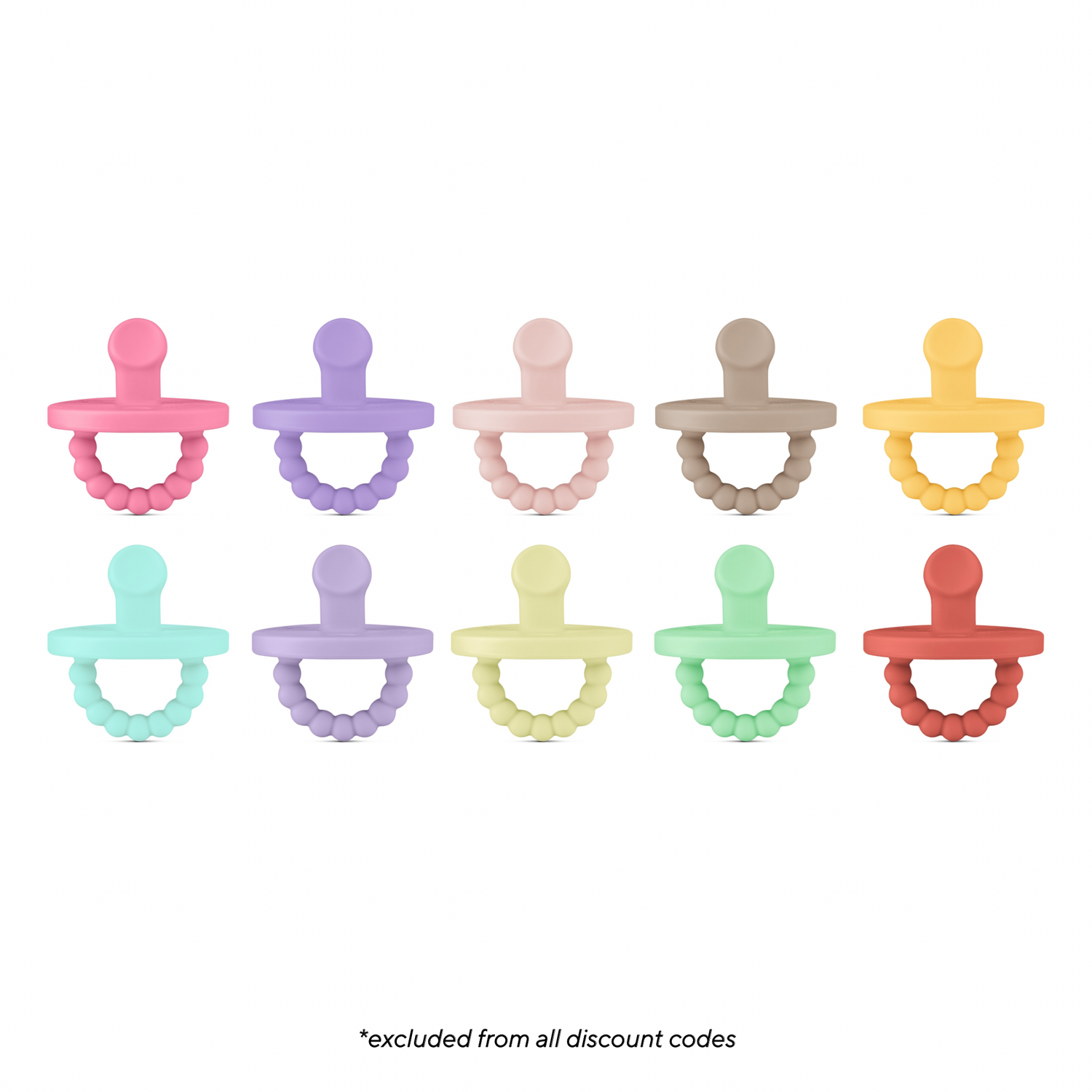 Cutie PAT Slant (0-6m) Pacifier Value 10 Packs