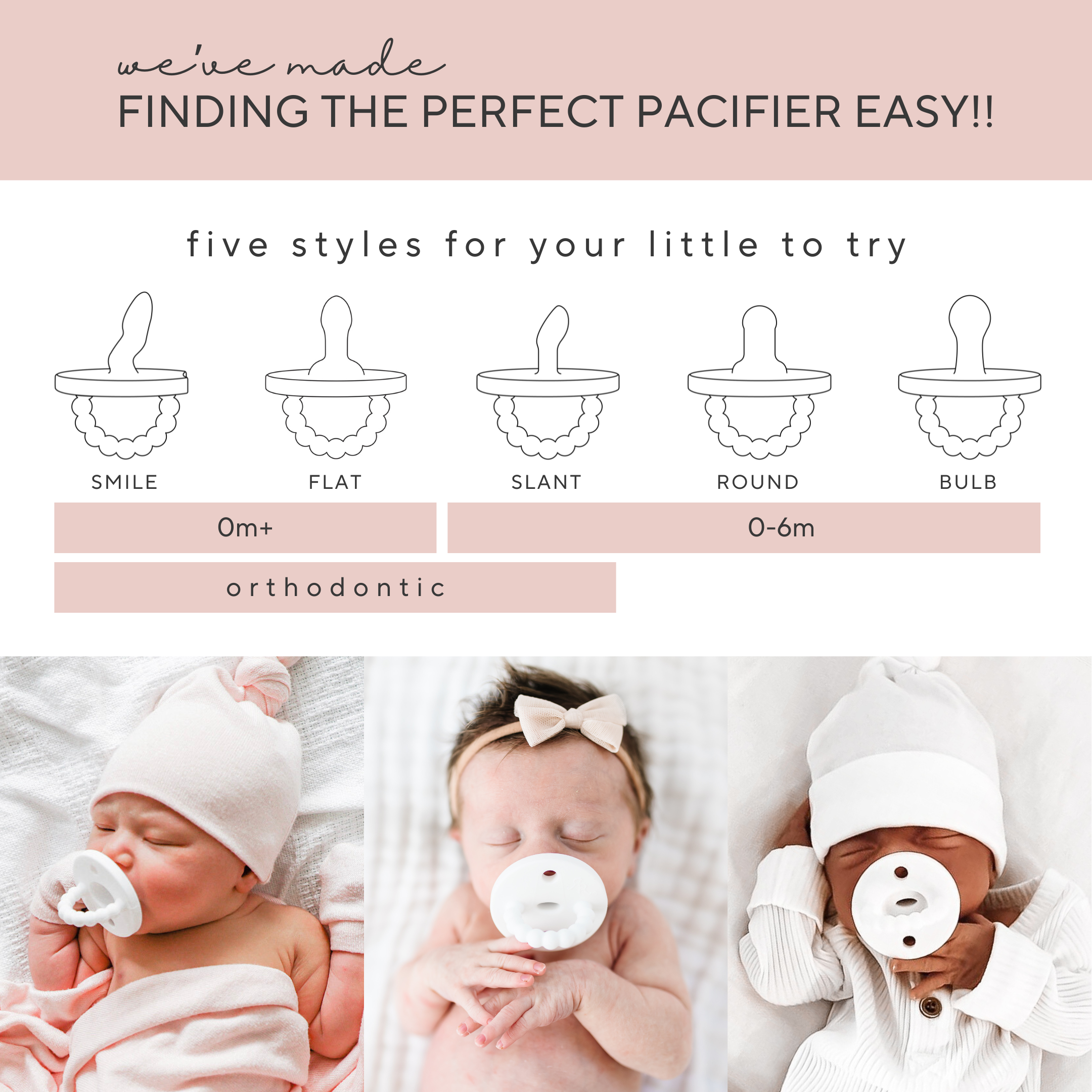 Pacifier chart