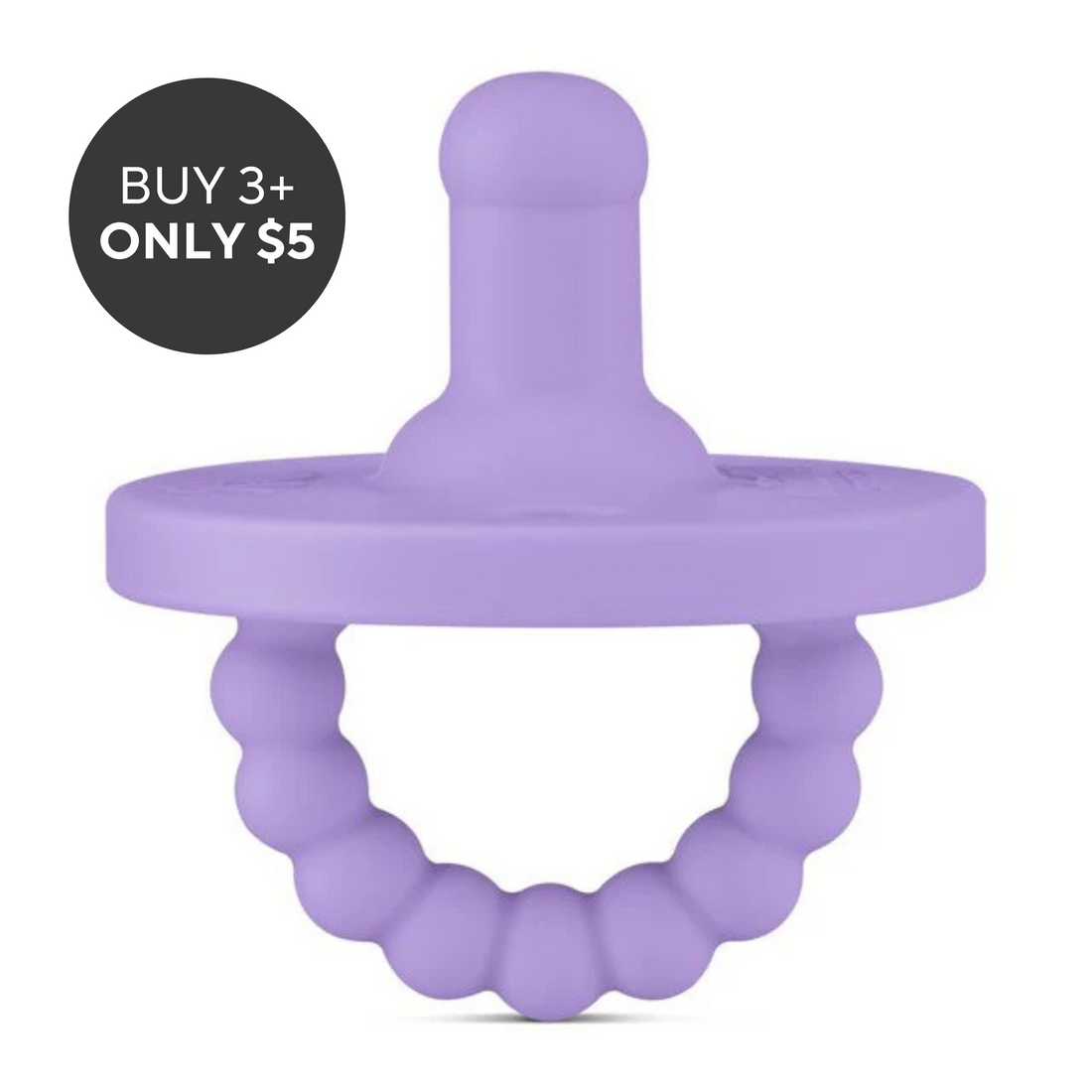 Cutie PAT Round (0-24m) Pacifier + Teether