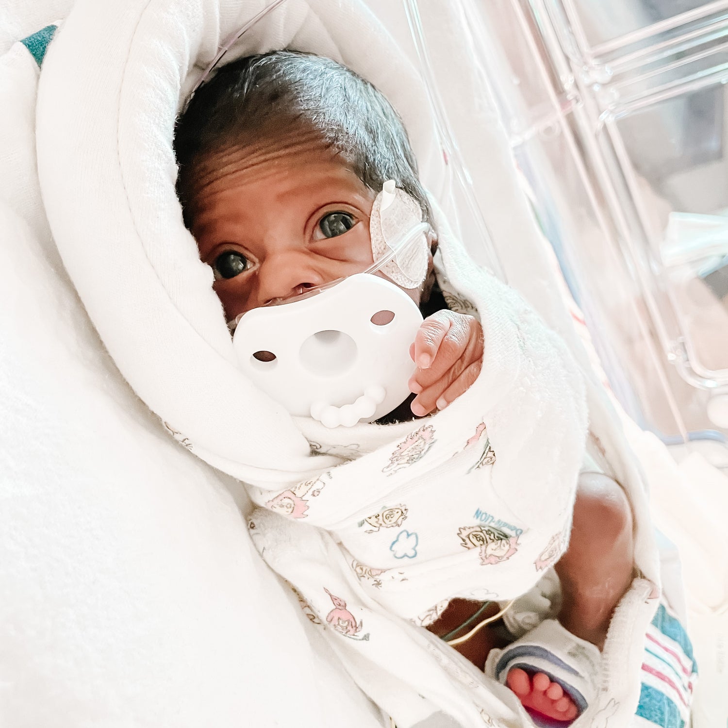 Baby using White Cutie Preemie.