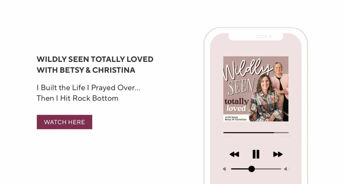 Promotional graphic for the music release 'Totally Loved' by Wildly Seen, featuring a smartphone mockup displaying the album artwork and playback controls, alongside text on a white background.