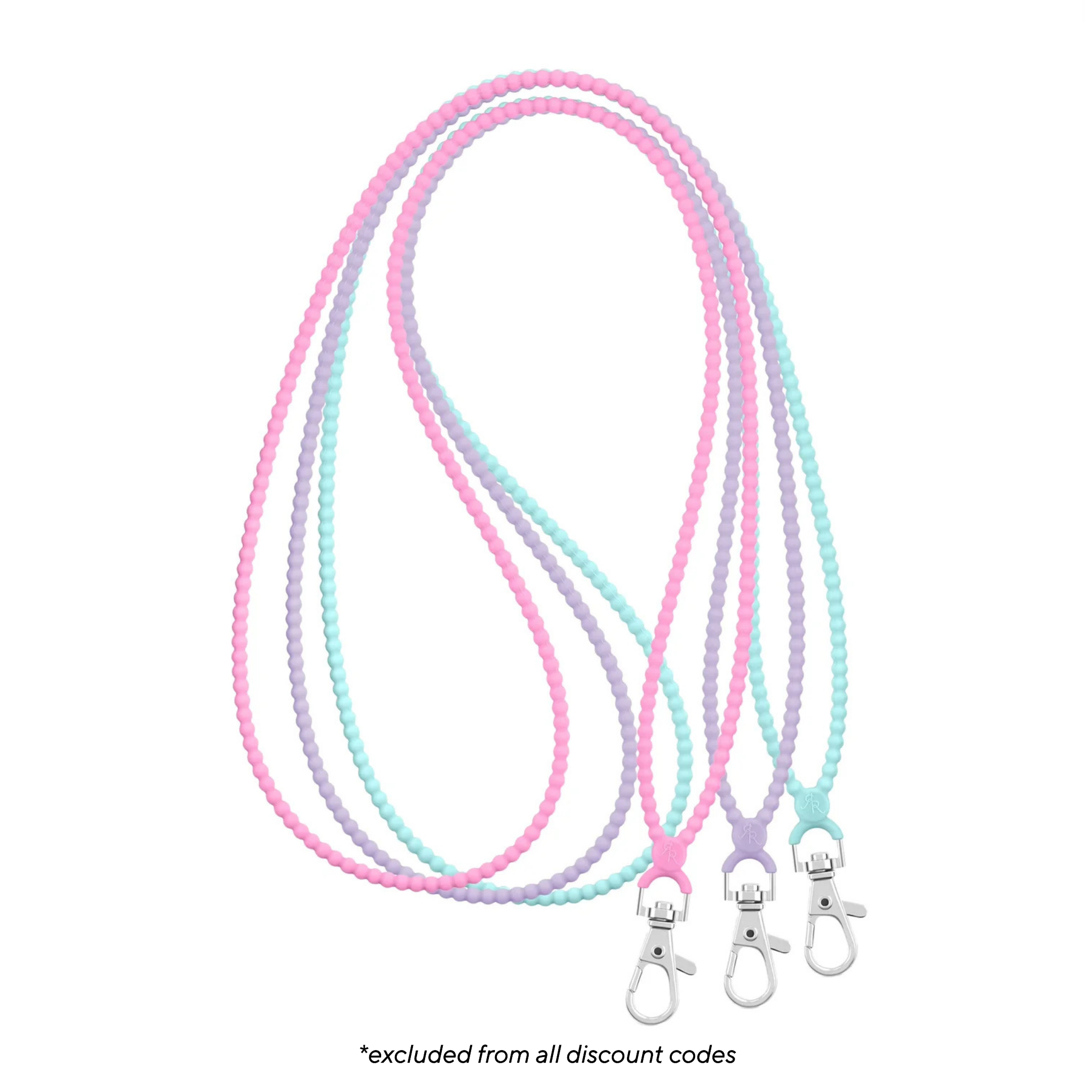 Cutie Lanyard Adult Silicone 3 Packs