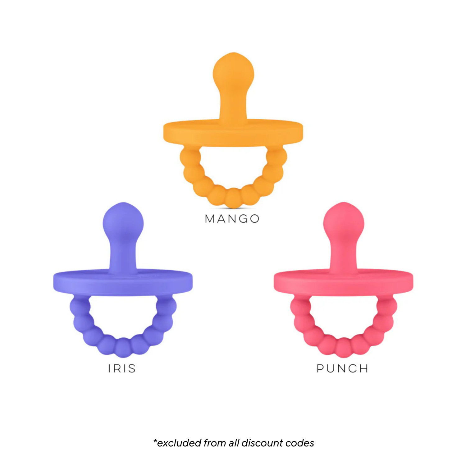 Cutie PAT Bulb (0-6m) Pacifier Value 3 Packs