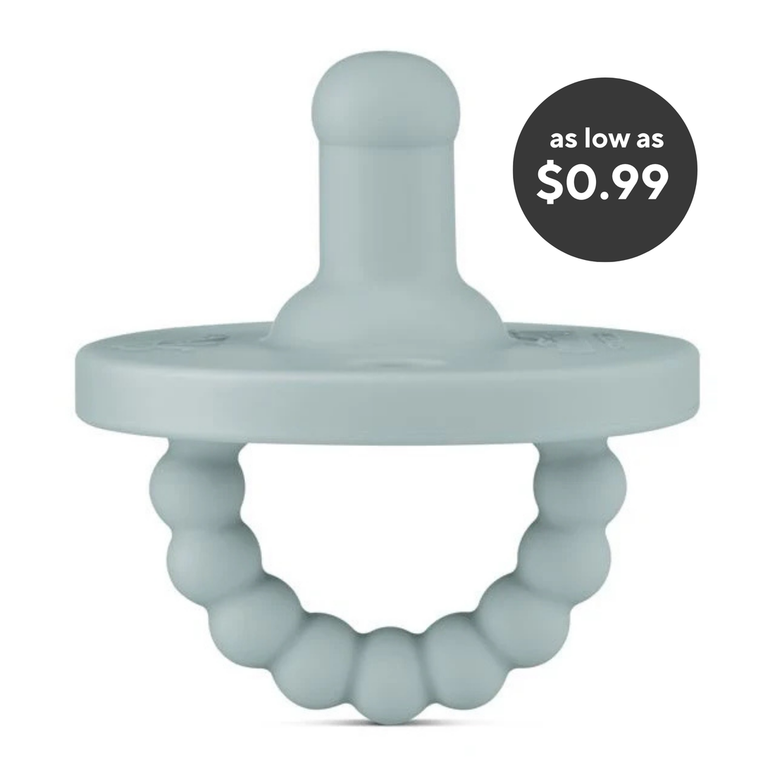 Cutie PAT Round (0m+) Pacifier + Teether