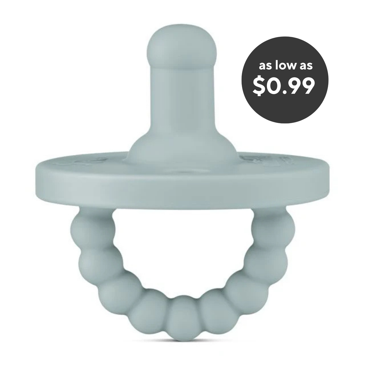 Cutie PAT Round (0m+) Pacifier + Teether
