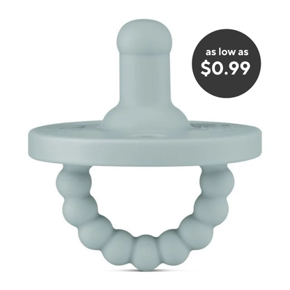 Cutie PAT Round (0m+) Pacifier + Teether