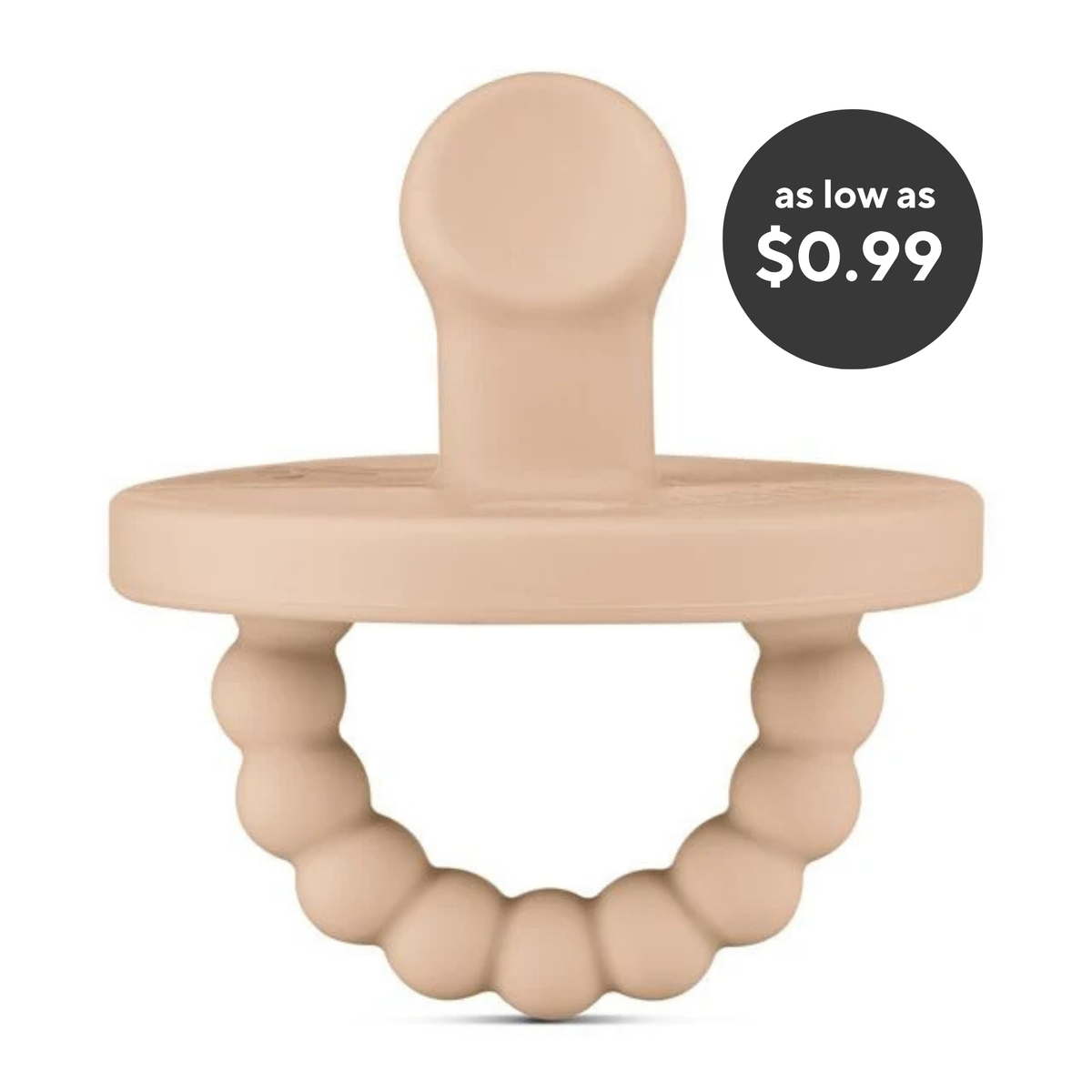 Cutie PAT Slant (0-6m) Pacifier + Teether