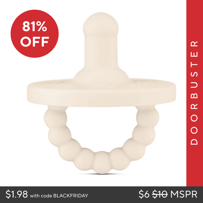 Cutie PAT Round (0-6m) Pacifier + Teether