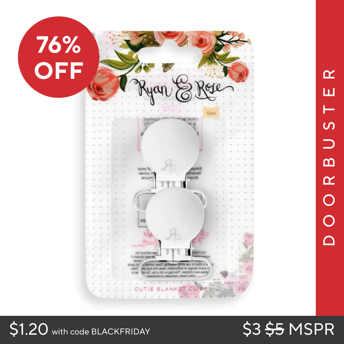 Blanket Clips: 2 Pack