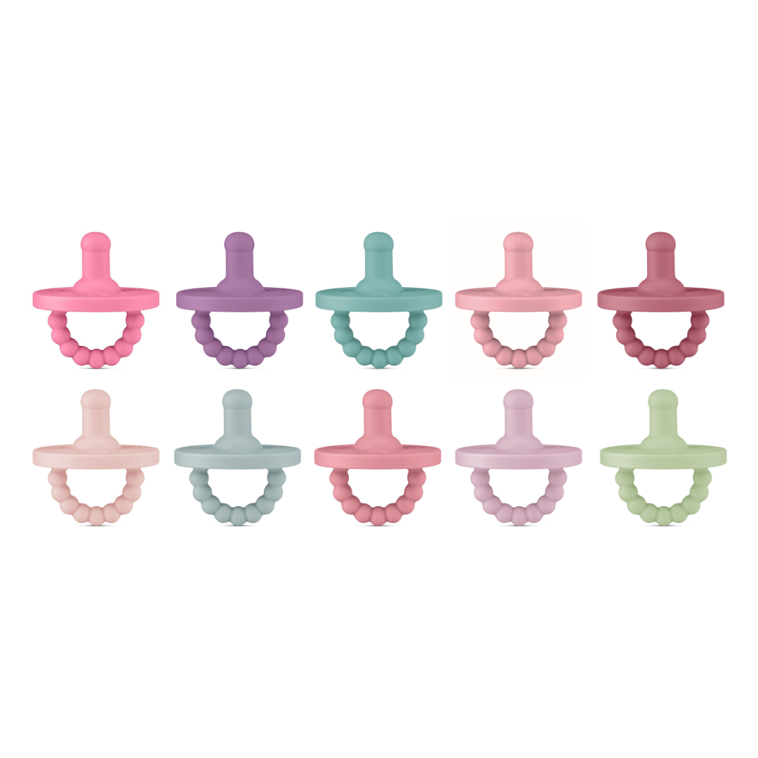 Cutie PAT Round (0-24m) Pacifier Value 10 Packs