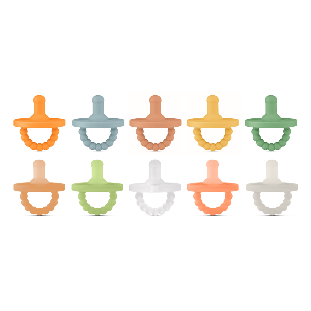 Cutie PAT Round (0-24m) Pacifier Value 10 Packs