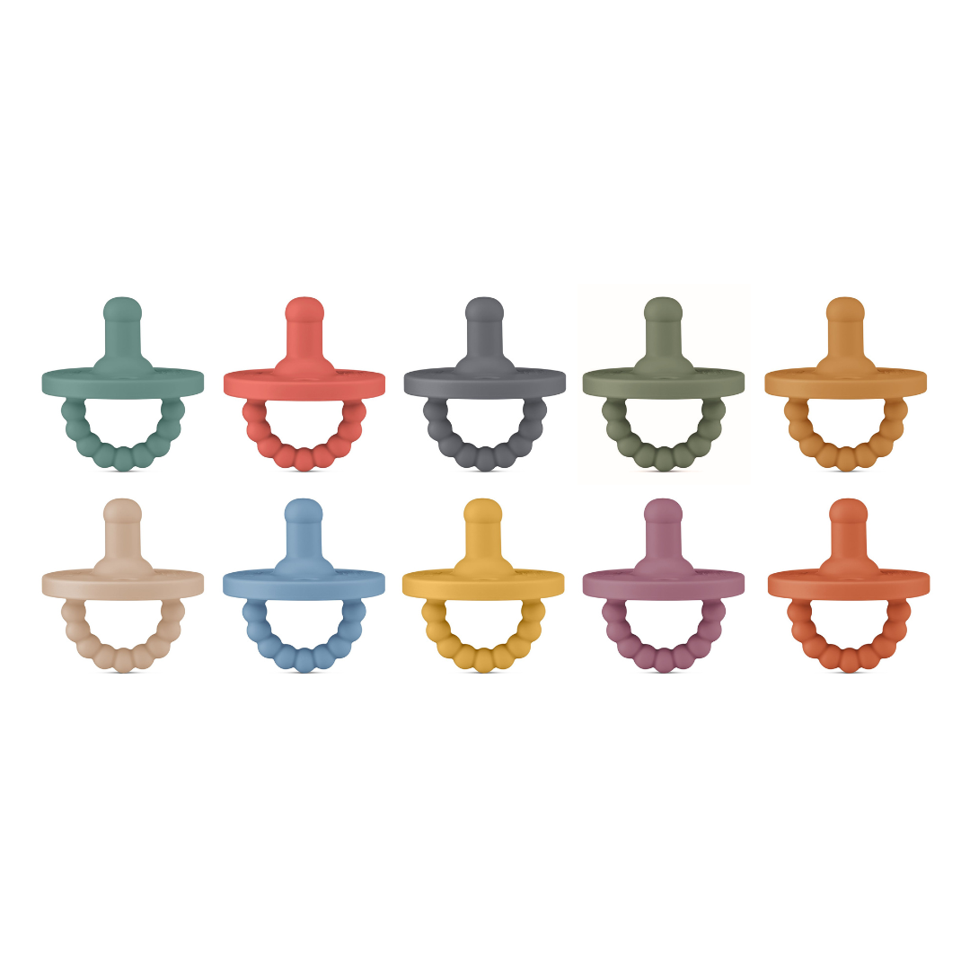 Cutie PAT Round (0-24m) Pacifier Value 10 Packs