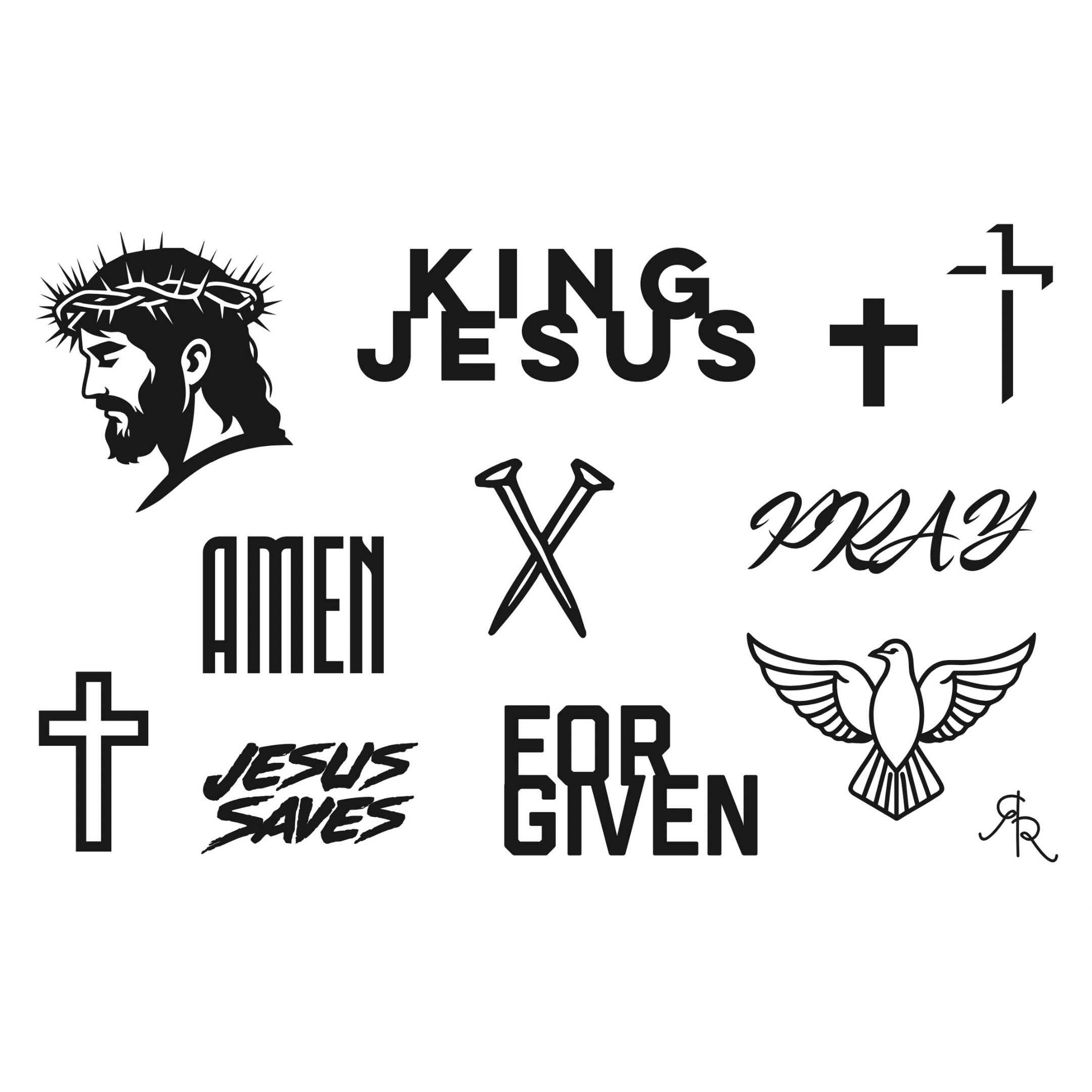 Christian Temporary Tattoos