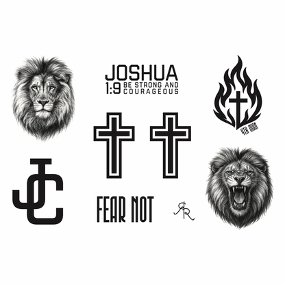 Christian Temporary Tattoos