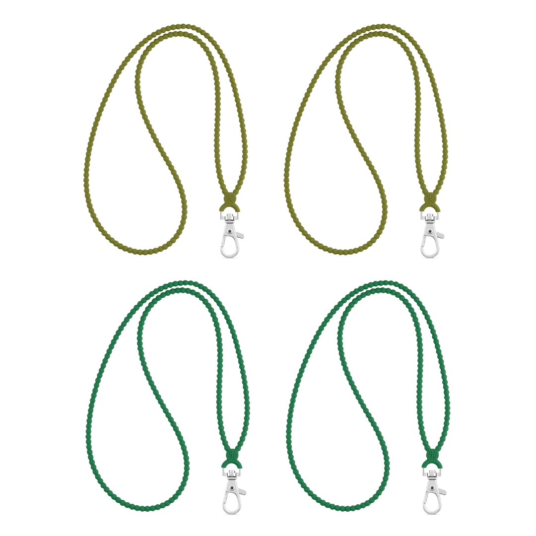 Cutie Lanyard Kids Silicone 4 Pack