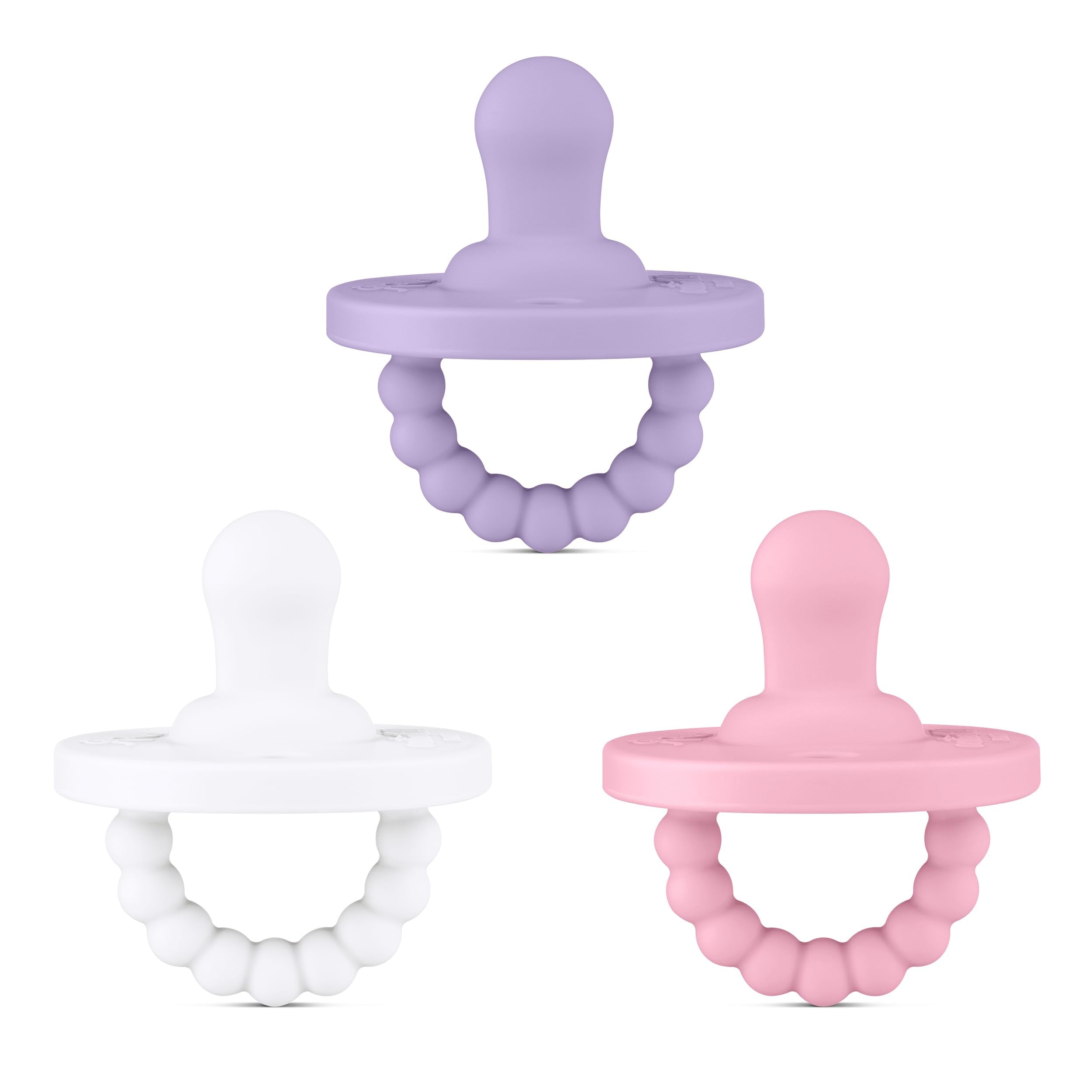 Cutie PAT Flat (0m+) Pacifier Value 3 Packs