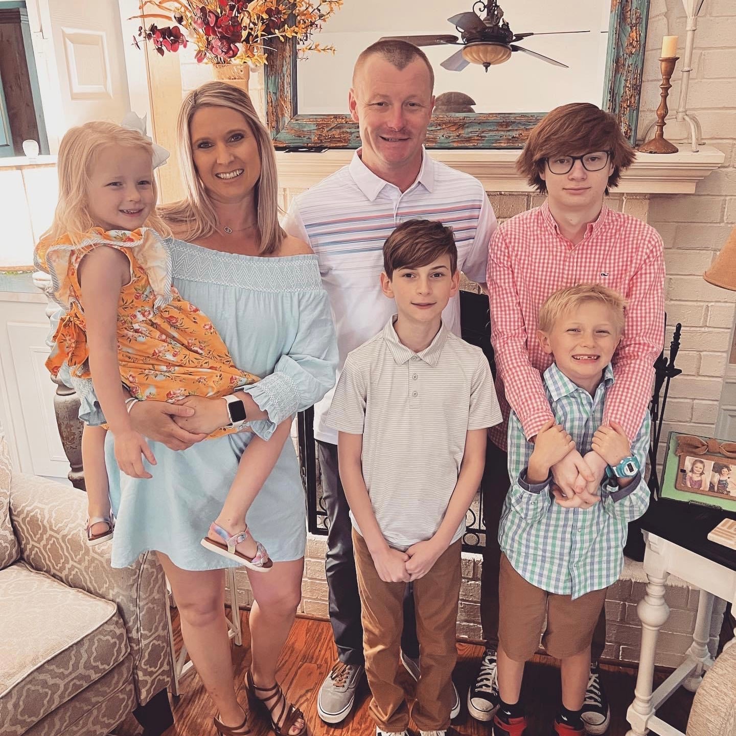 Courtney and family