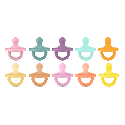 Cutie PAT Flat (0m+) Pacifier Value 10 Packs