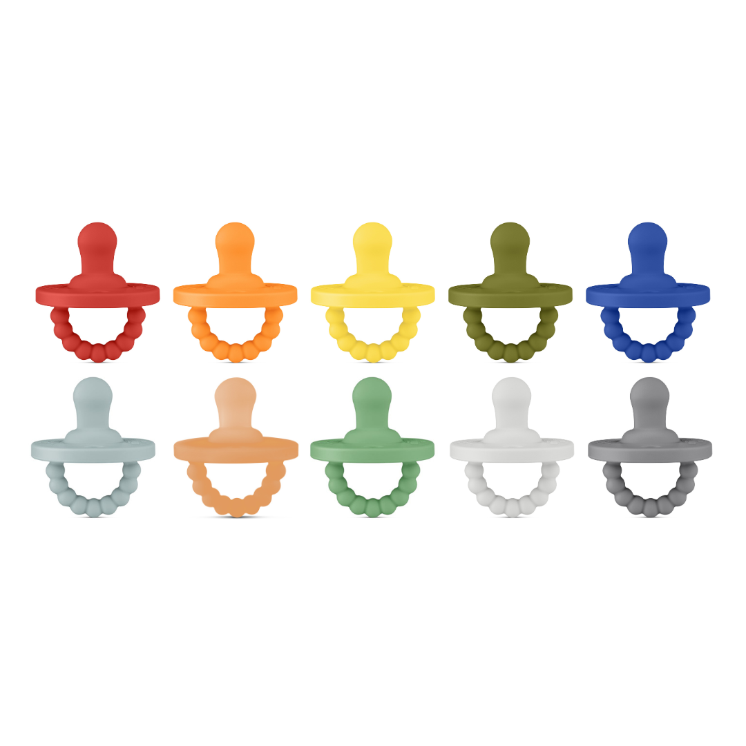 Cutie PAT Flat (0m+) Pacifier Value 10 Packs