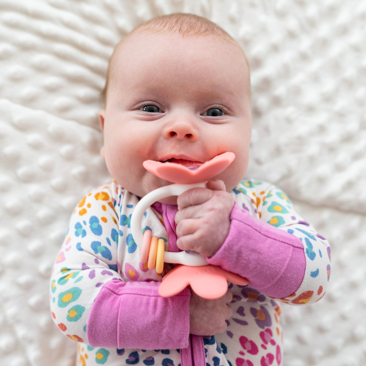 Teether Rattle Toy Cutie Teether - Baby Teether | Ryan & Rose – Ryan And Rose