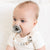 Baby boy wearing a Slate Cutie PAT and Willard Cutie Clip.