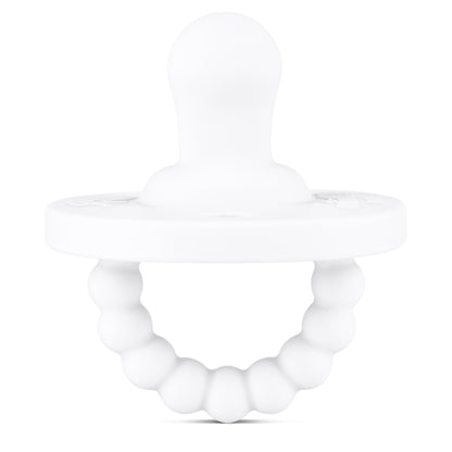 Cutie PAT Flat (0m+) Pacifier + Teether