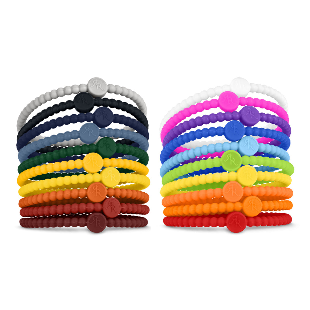 Bright Plastic Bracelets For Girls Stock Photo, Picture and Royalty Free  Image. Image 95839040.